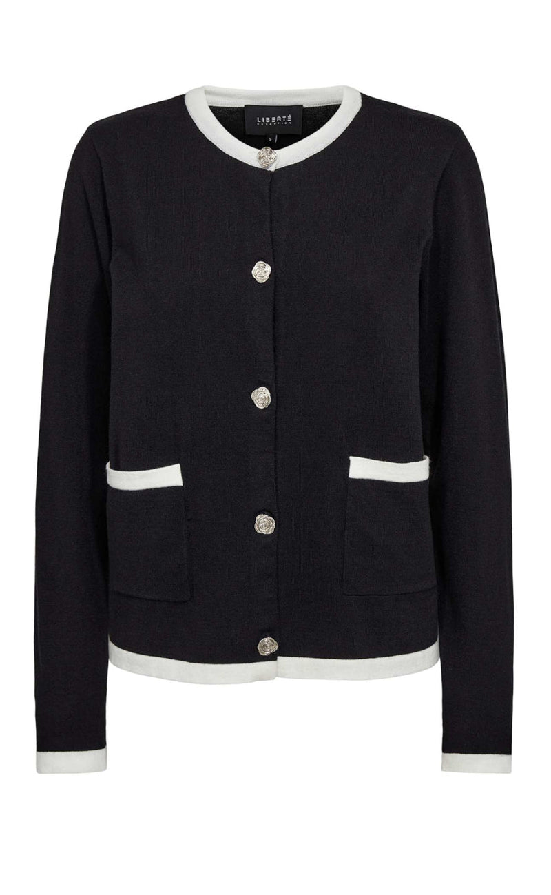Liberte Cardigan - Chani - Black Creme