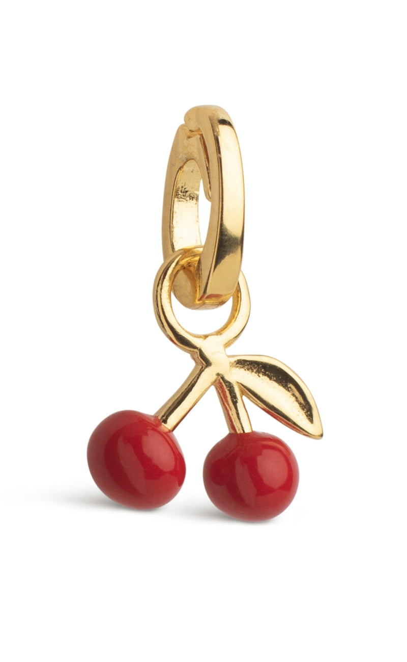ENAMEL Copenhagen Vedhæng - Cherry On Topp - Red