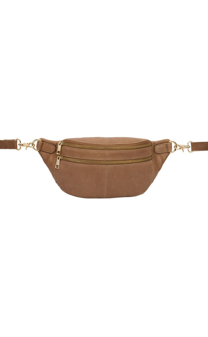 Tim & Simonsen Veske - Astrid Bumbag - Coffee