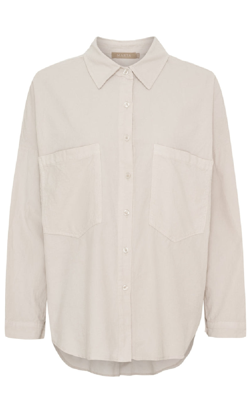 Marta Du Chateau Skjorte - Coline - Beige