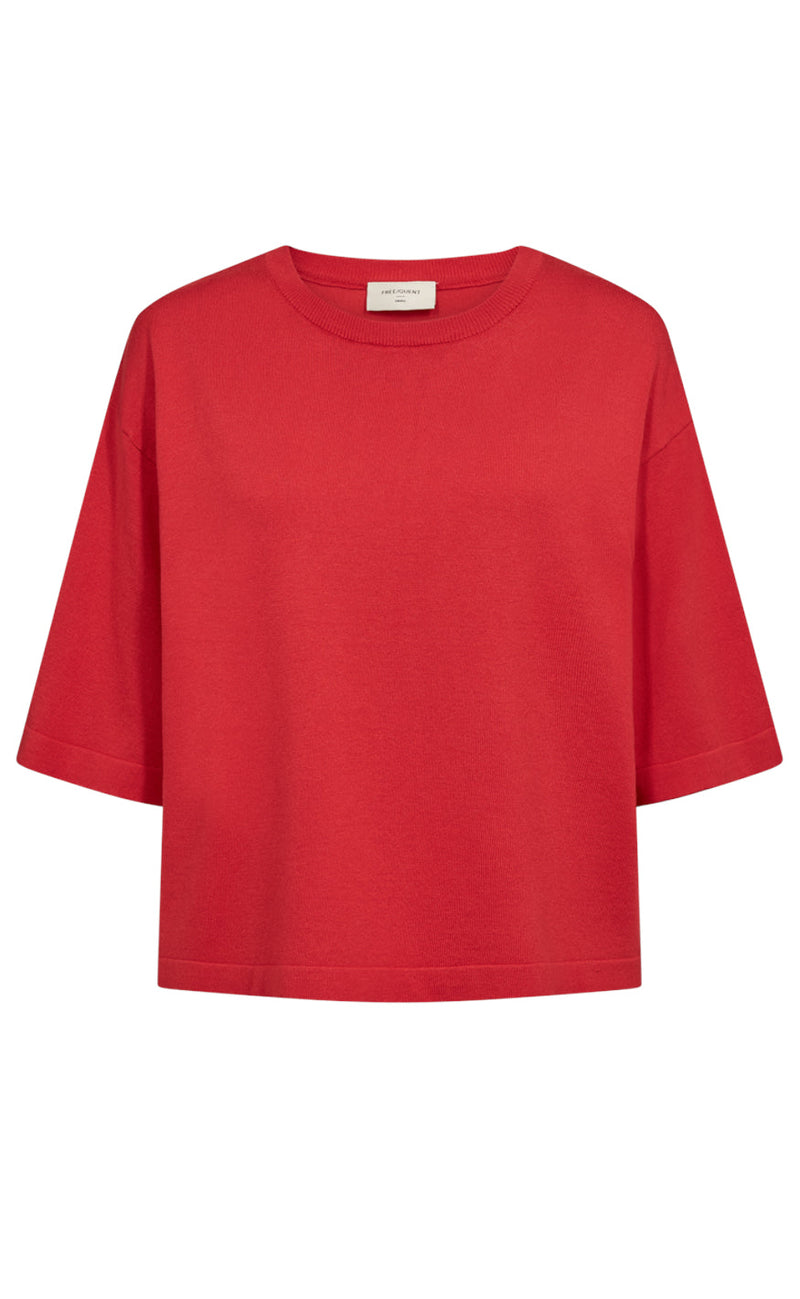Freequent Bluse - Conny - True Red