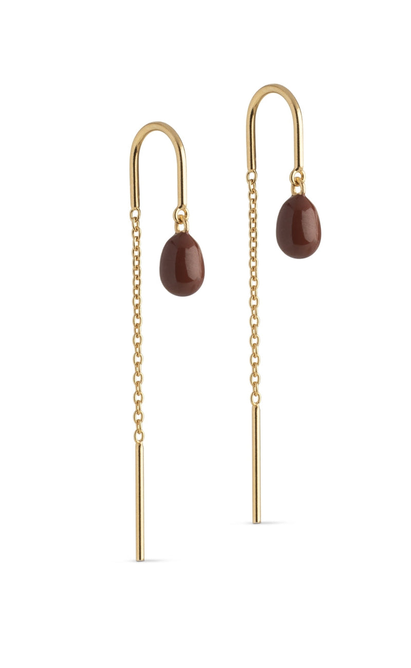 Enamel Copenhagen Øreringer - Eleanor - Copper