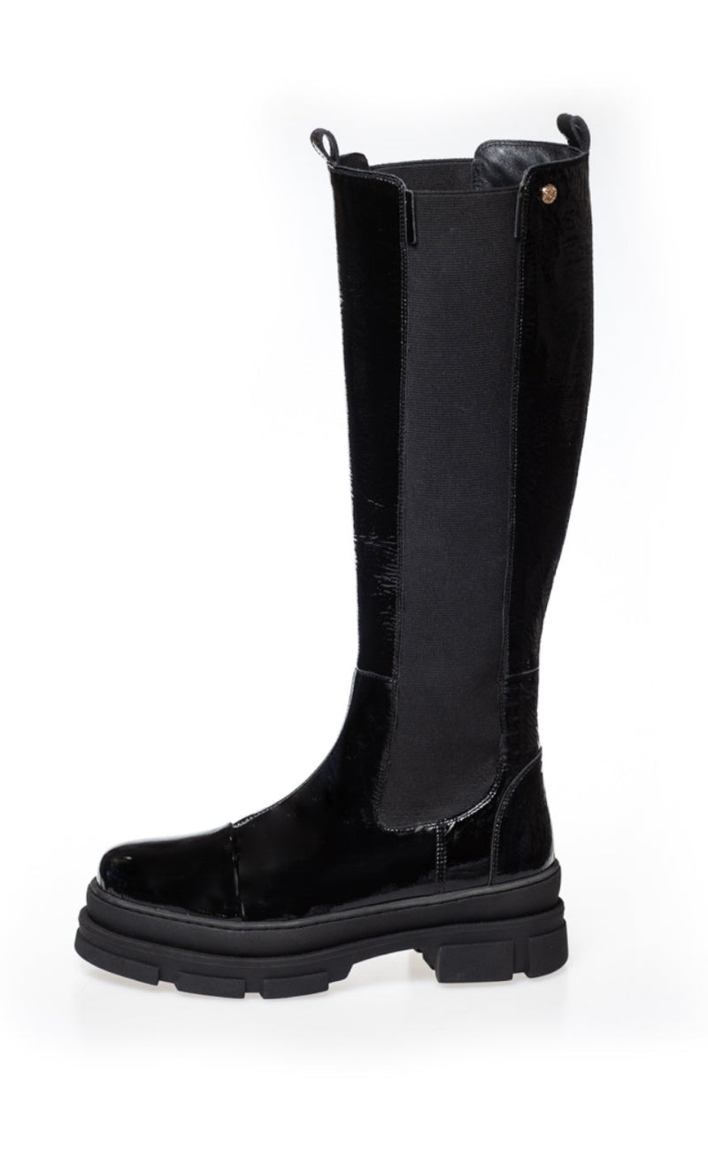 Copenhagen Shoes Støvler - Follow Me - Black Patent