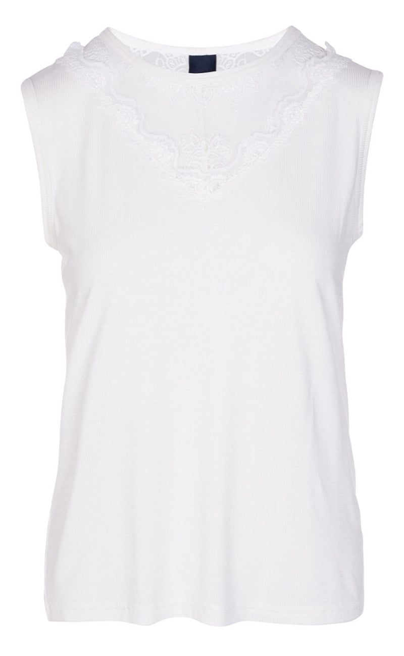 One Two Luxzuz Topp - Amelia - Cream