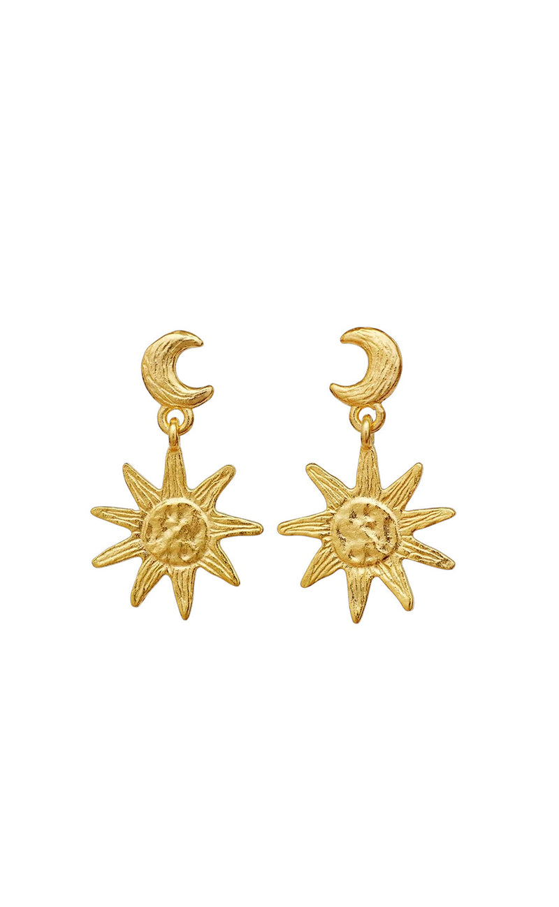 Maanesten Øreinge - Cyra - Gold Colour