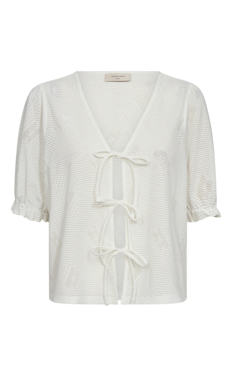 Freequent Bluse - Daria - Brilliant White