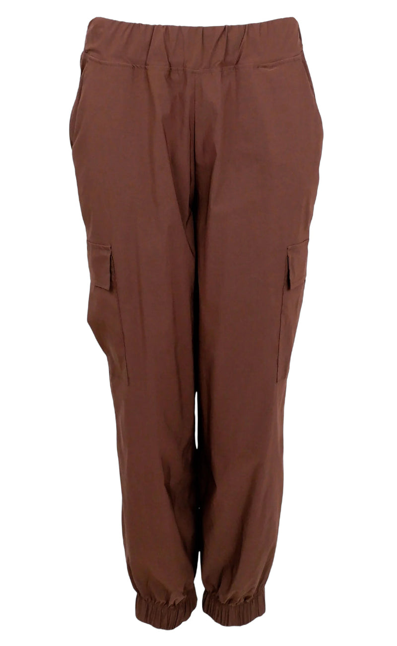 Black Colour Bukser - Davina - Coffee