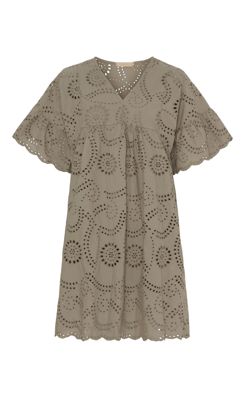Marta Du Chateau Kjole - 7922 Dögg - Beige