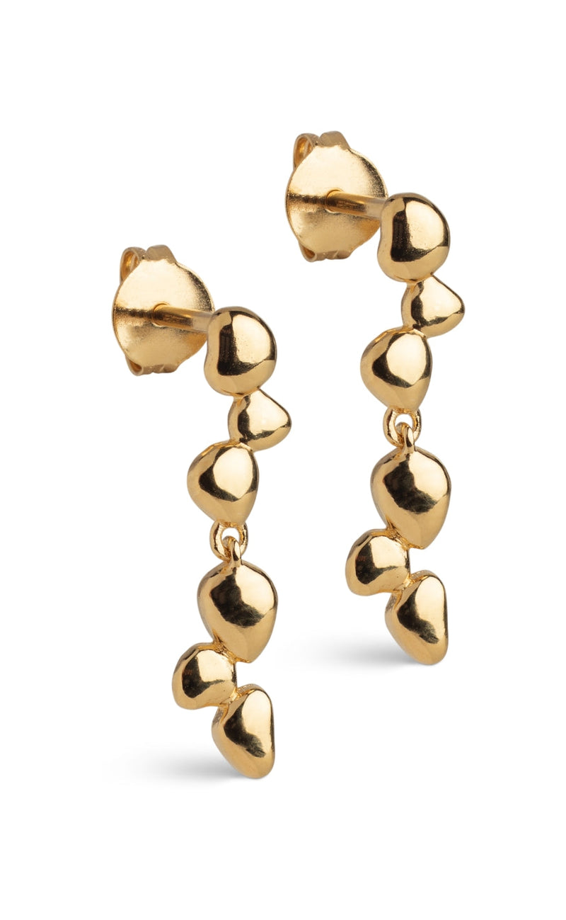 ENAMEL Copenhagen Øreringer - Nara Drop - Gold Colour