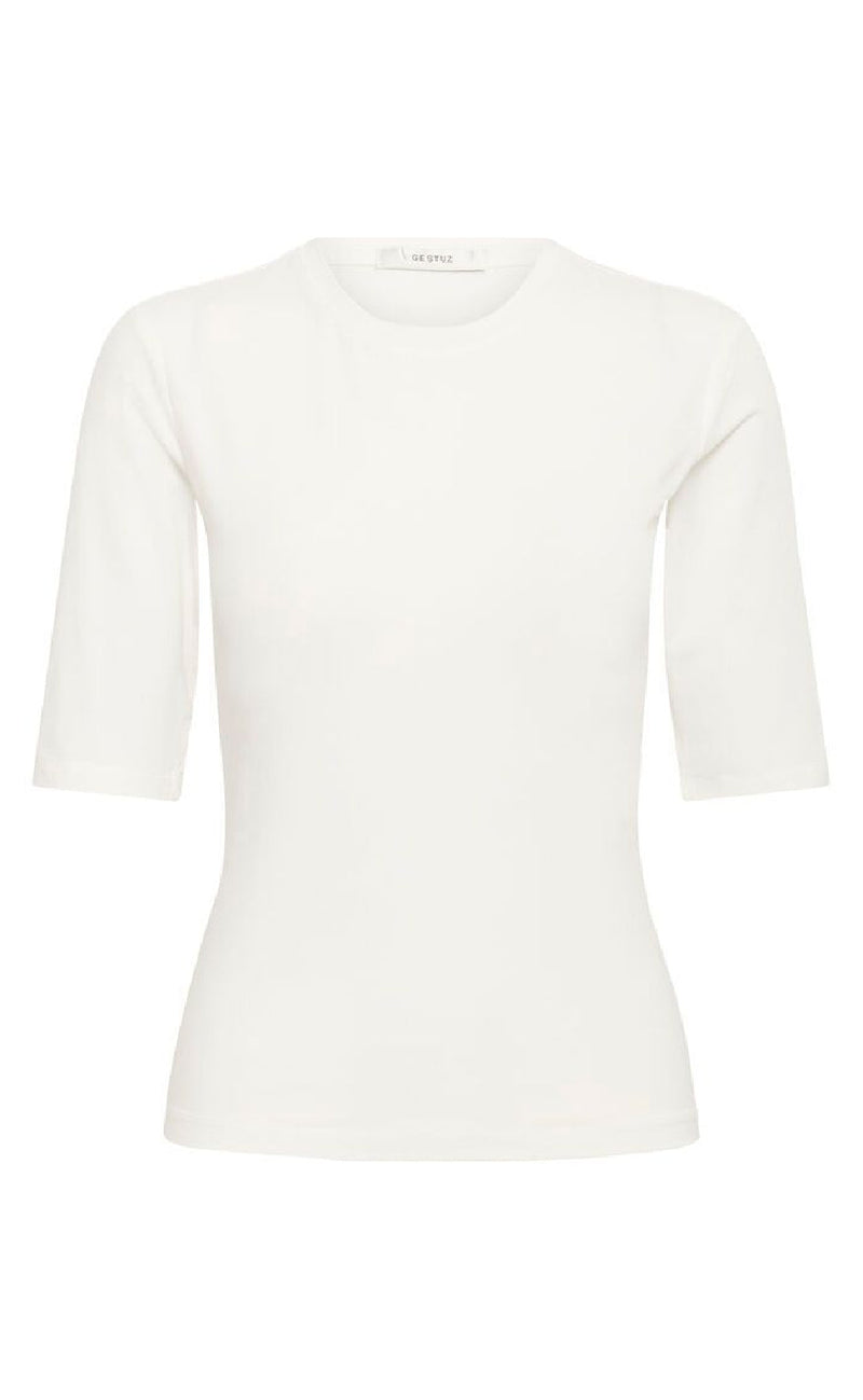 Gestuz T-Shirt - Mida - Egret