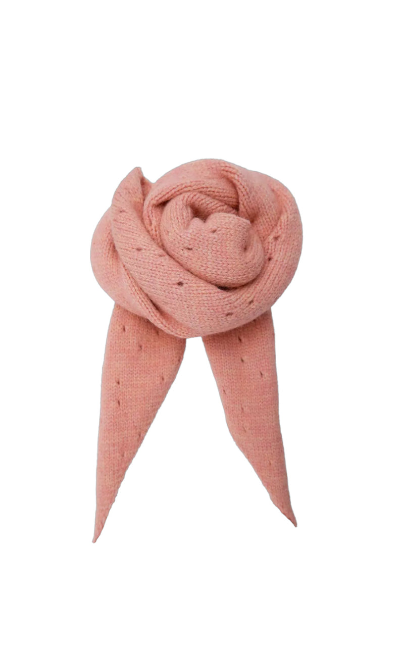 Black Colour Skjerf - Elmira - Rose