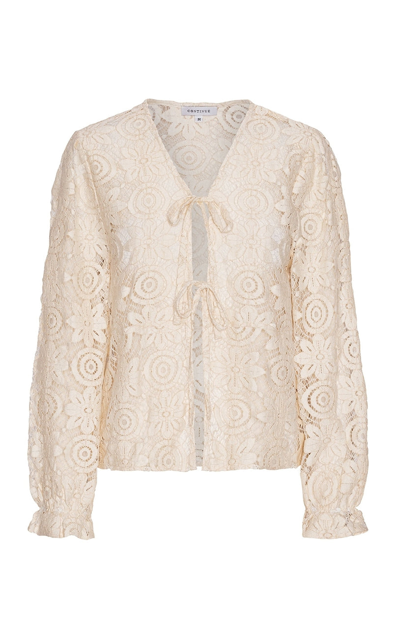 Continue Bluse - Elina - Off White