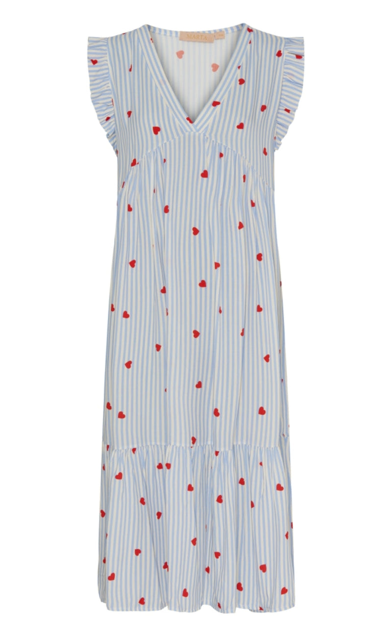 Marta Du Chateau Kjole - 5795 Elma - Celeste Heart