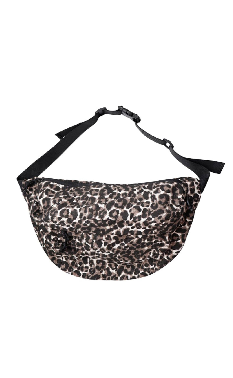 Black Colour Veske - Esme - Leopard
