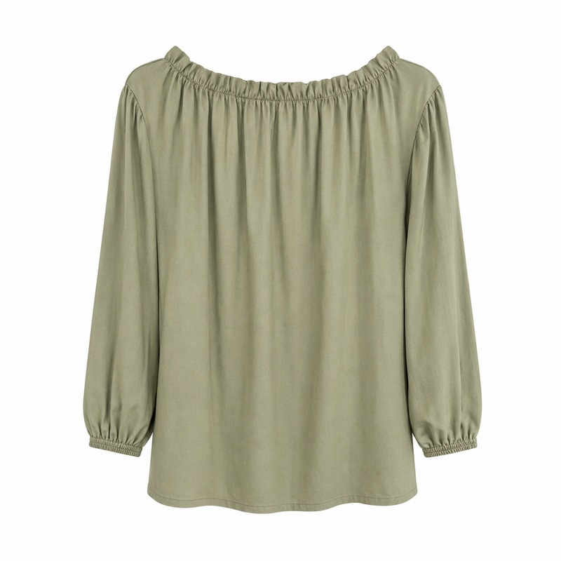 Marta Du Chateau Bluse - Juniper - Military