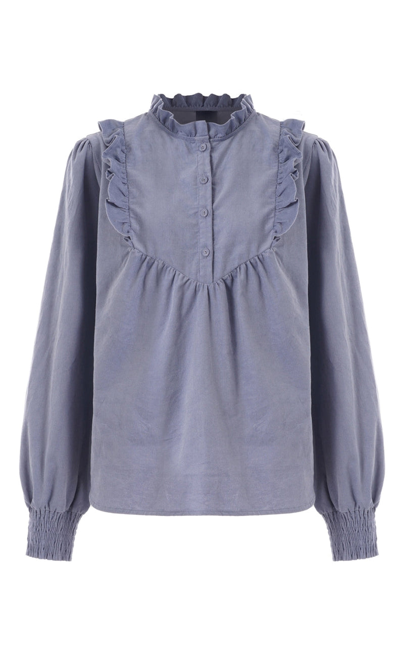 Luxzuz Bluse - Josefia - Faded Denim