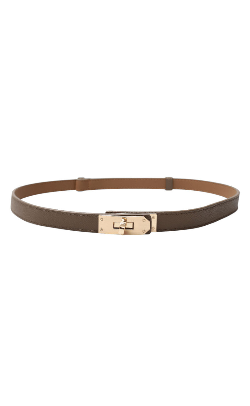 Black Colour Belte - Sharon - Taupe