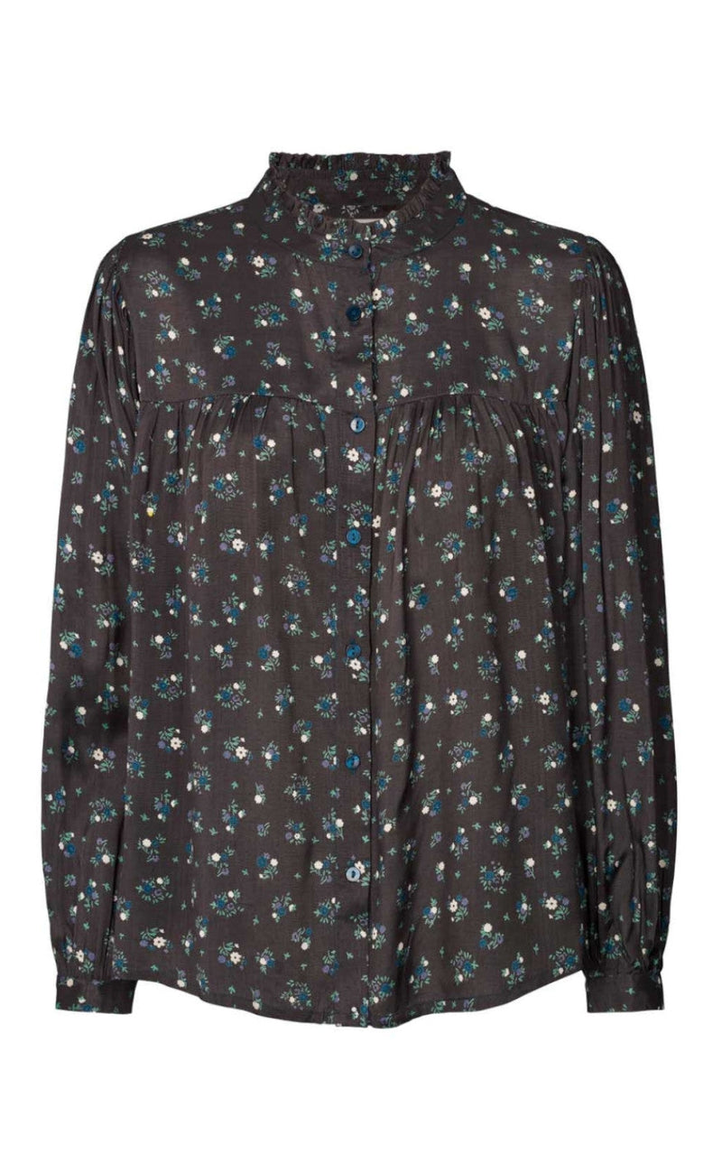 Lollys Laundry Skjorte - Cara - Washed Black