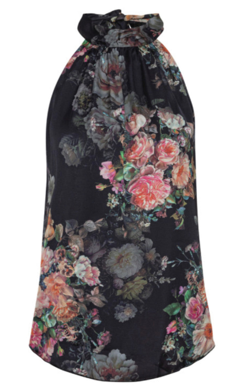 Karmamia Copenhagen Topp - Eloise - Daisy Noir Tea Rose