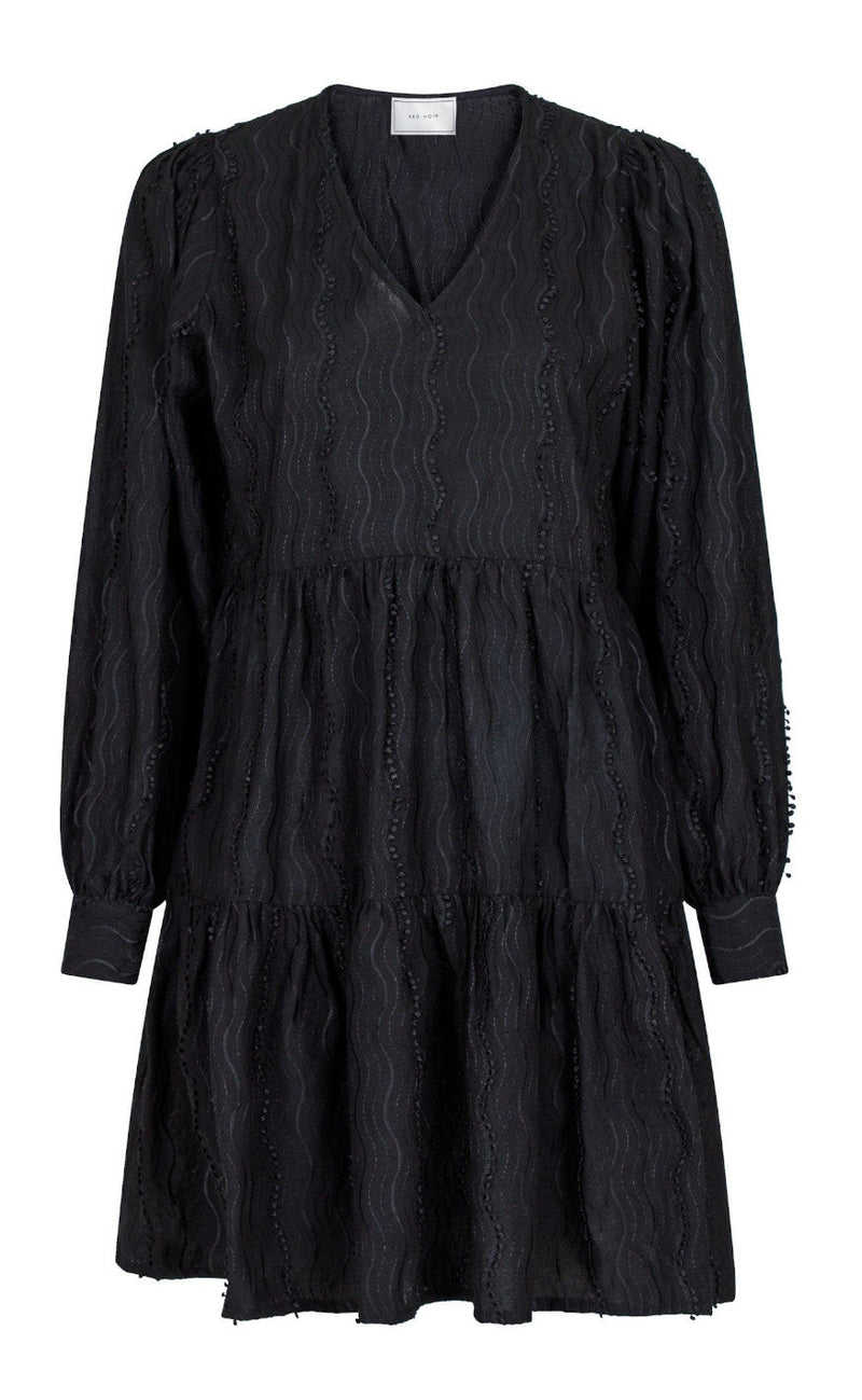 Neo Noir Kjole - Katrina Wave - Black