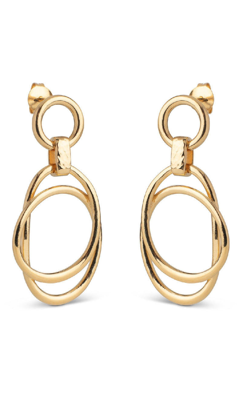 ENAMEL Copenhagen Øreringer - Carina - Gold Colour