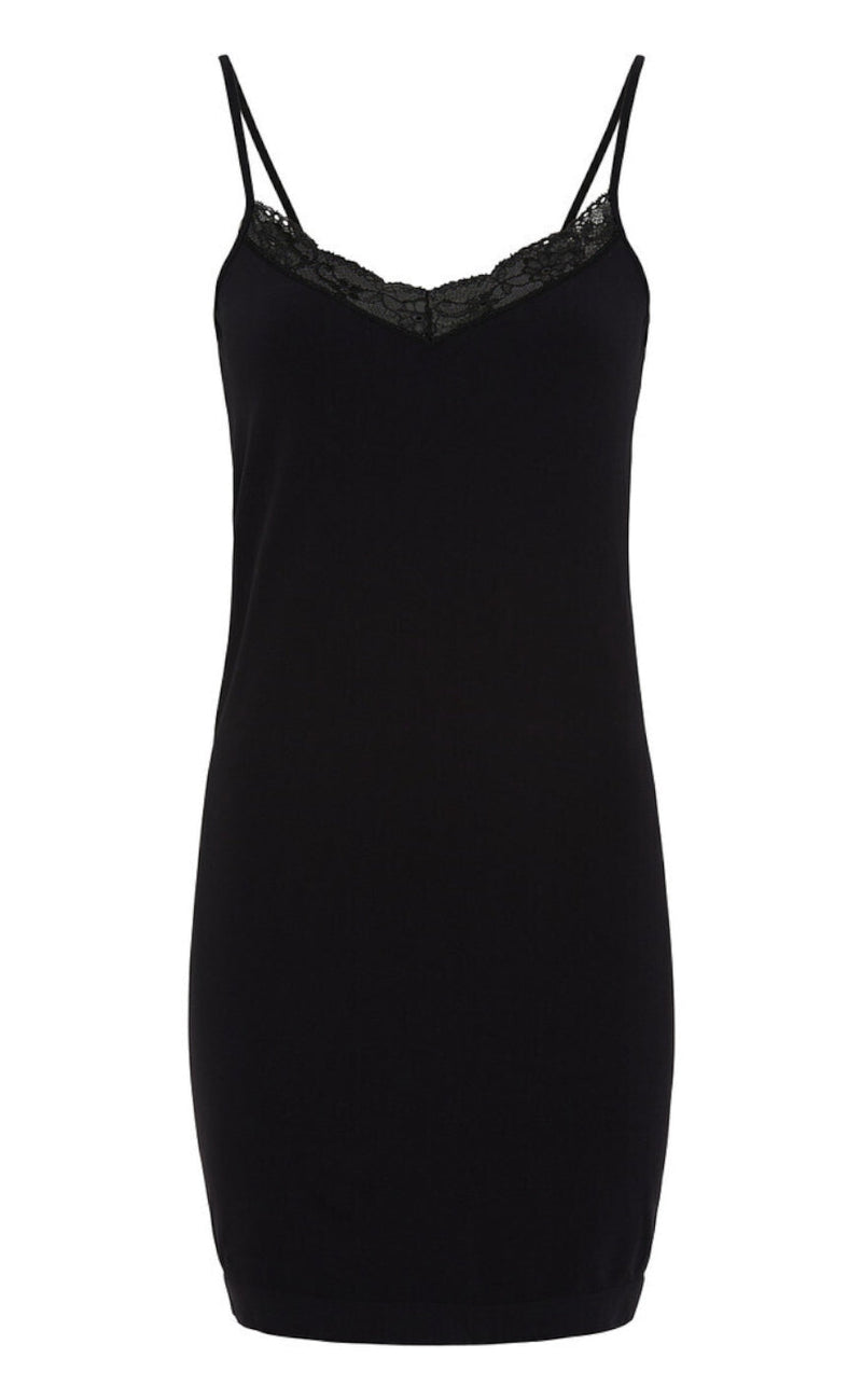 Tim & Simonsen Kjole - Marylin Fullslip - Black