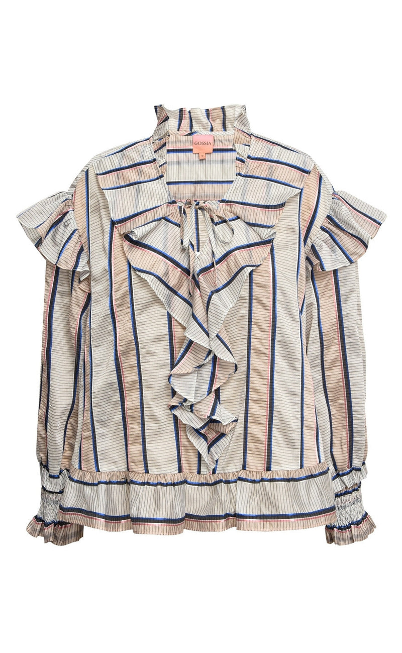 Gossia Blouse - Ninne - Blue Mix