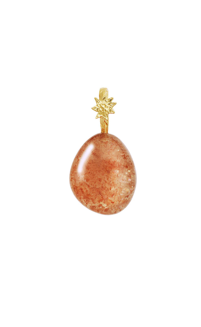 Maanesten Vedhæng - Fire - Sunstone