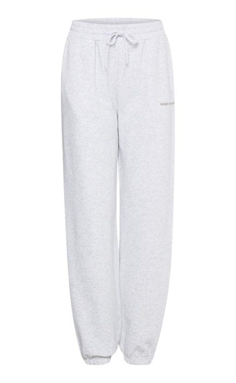 The Jogg Concept Sweatpants- Saja - Light Grey Melange