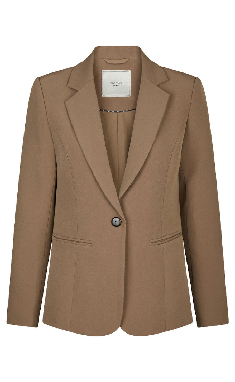 Neo Noir Blazer - Francine - Dusty Brown