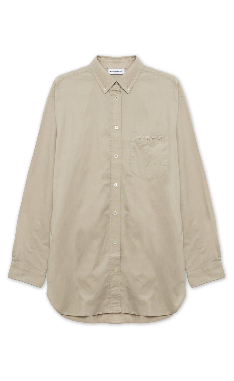 H2O Fagerholt Skjorte - Holiday - Grey Putty