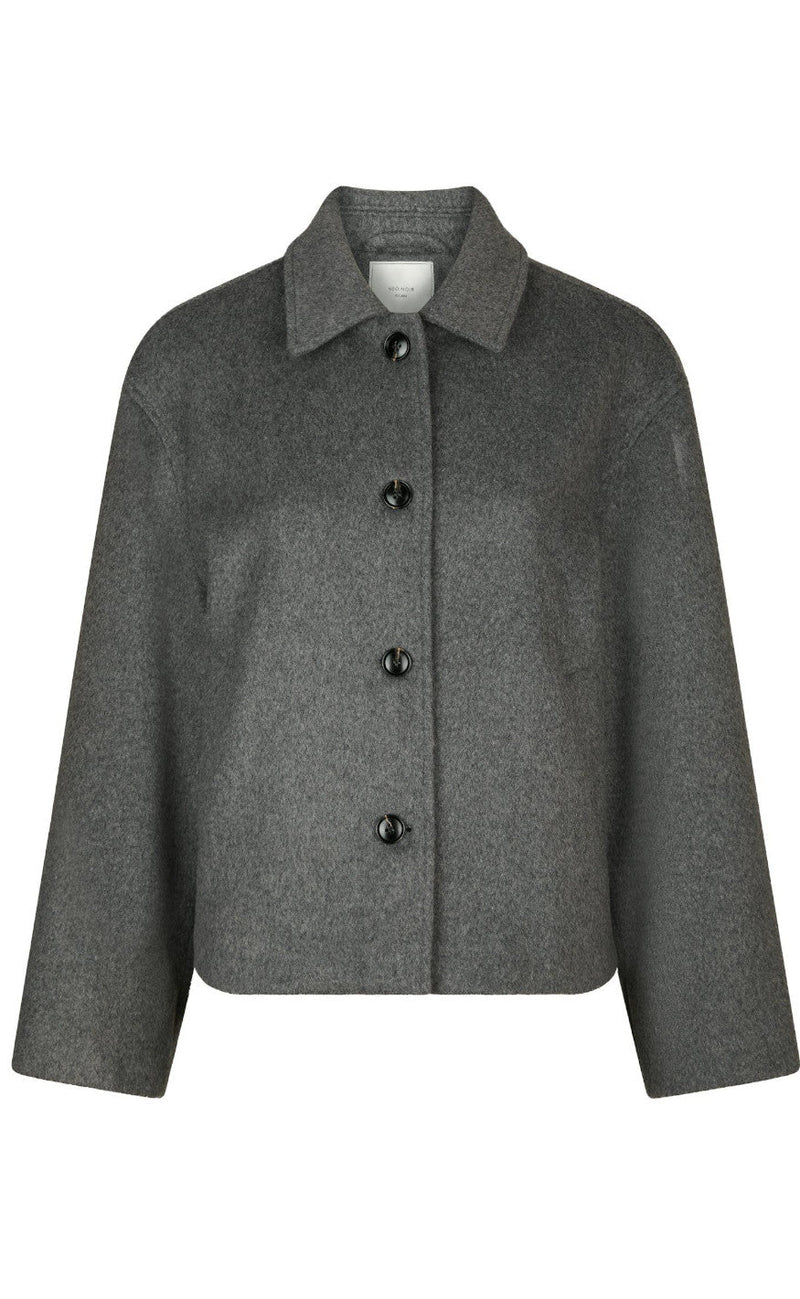 Neo Noir Jakke - Hamra - Grey Melange