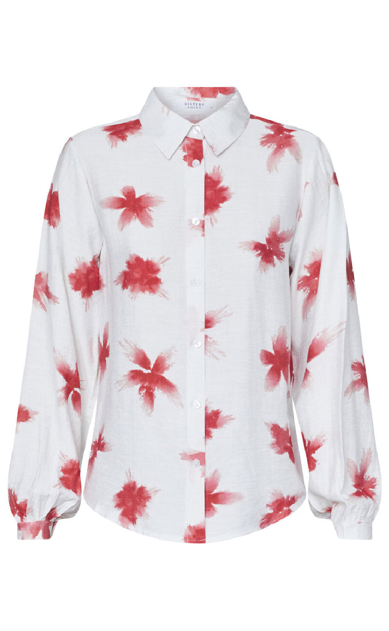 Sisters Point Skjorte - Gada - Cream/Red