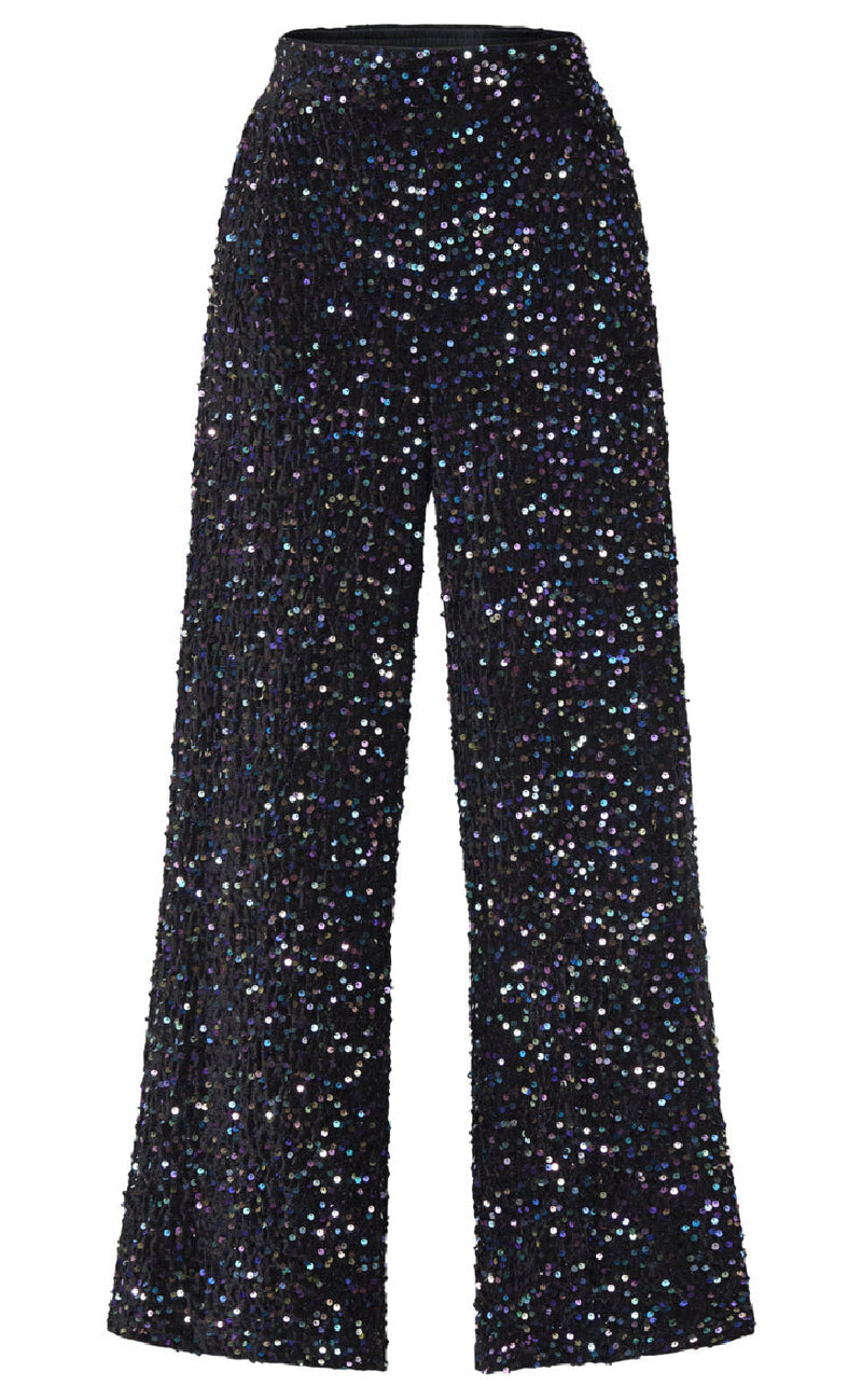 Sisters Point Bukser - Nyla-PA4 - Black Multi