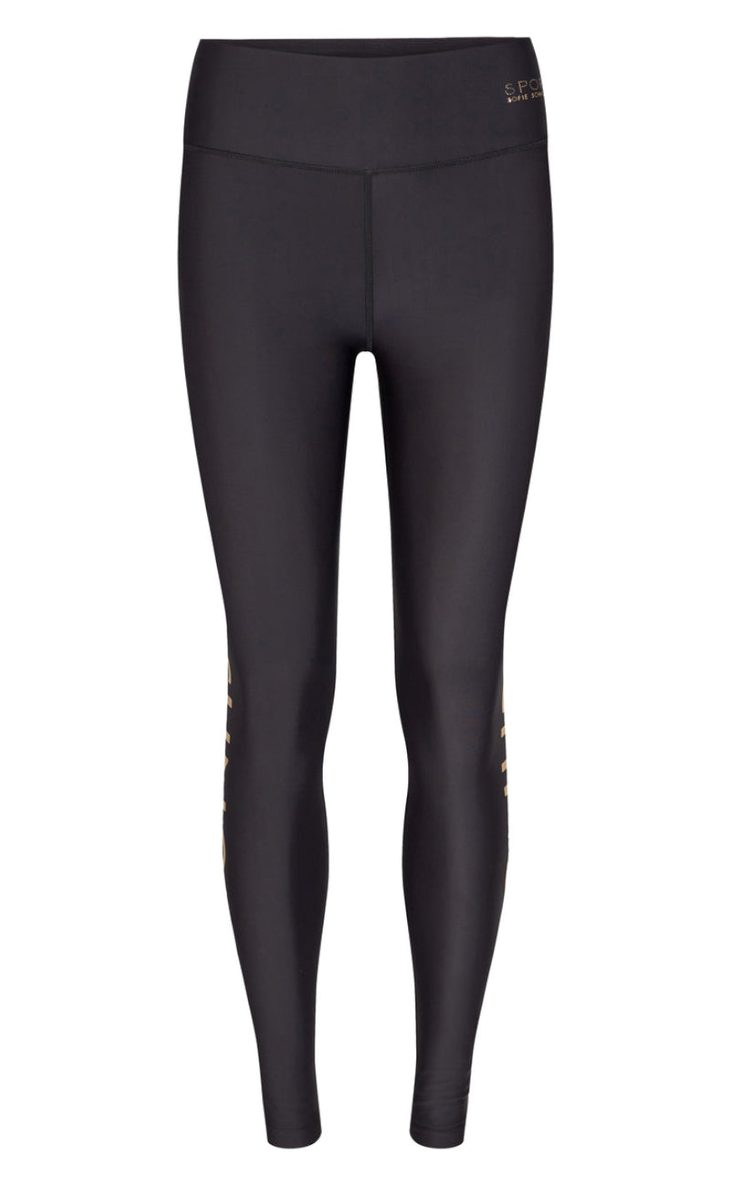 Sofie Schnoor Leggings - SNOS525 - Black/Gold