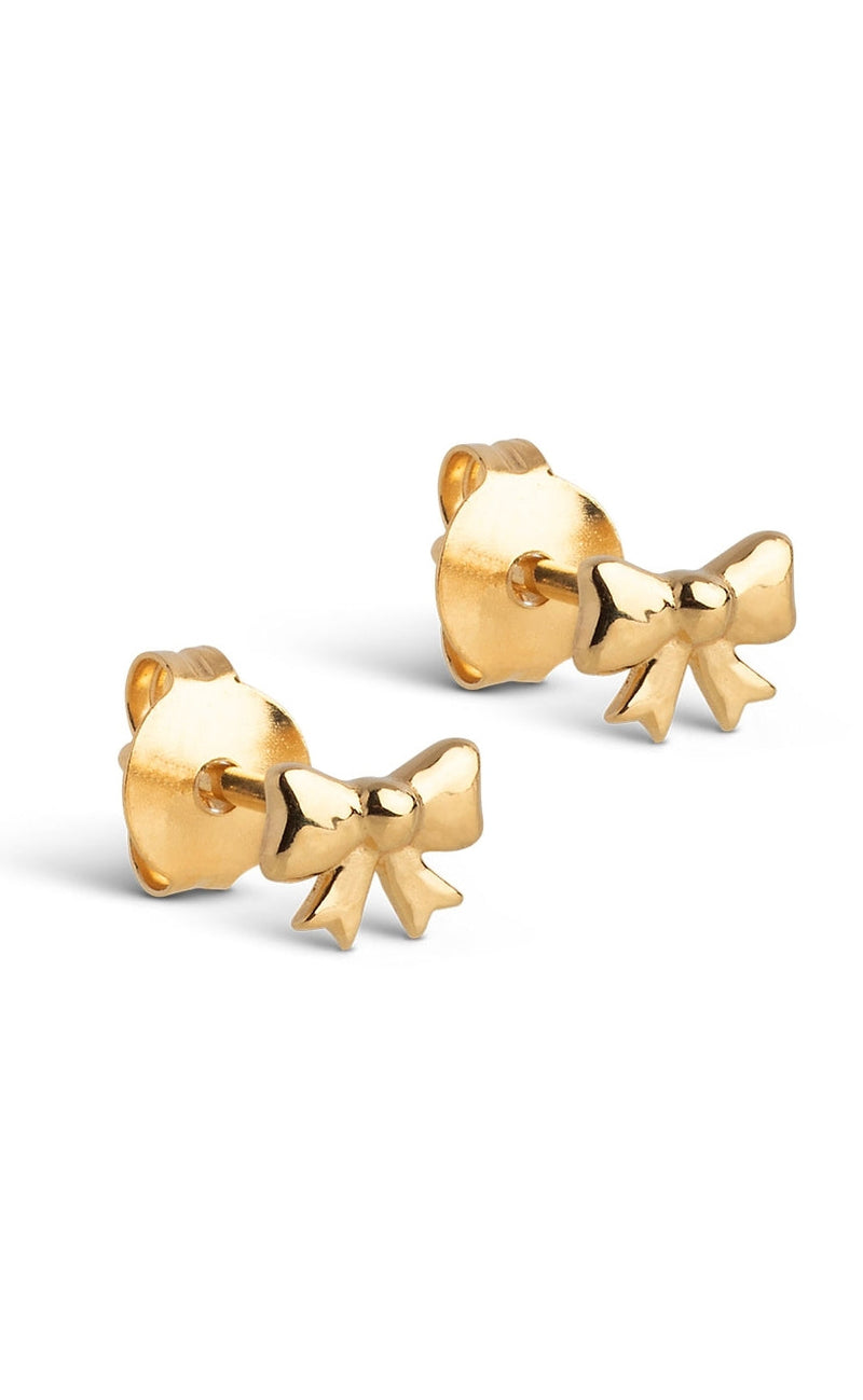 ENAMEL Copenhagen Øreringer - Baby Bow - Gold colour