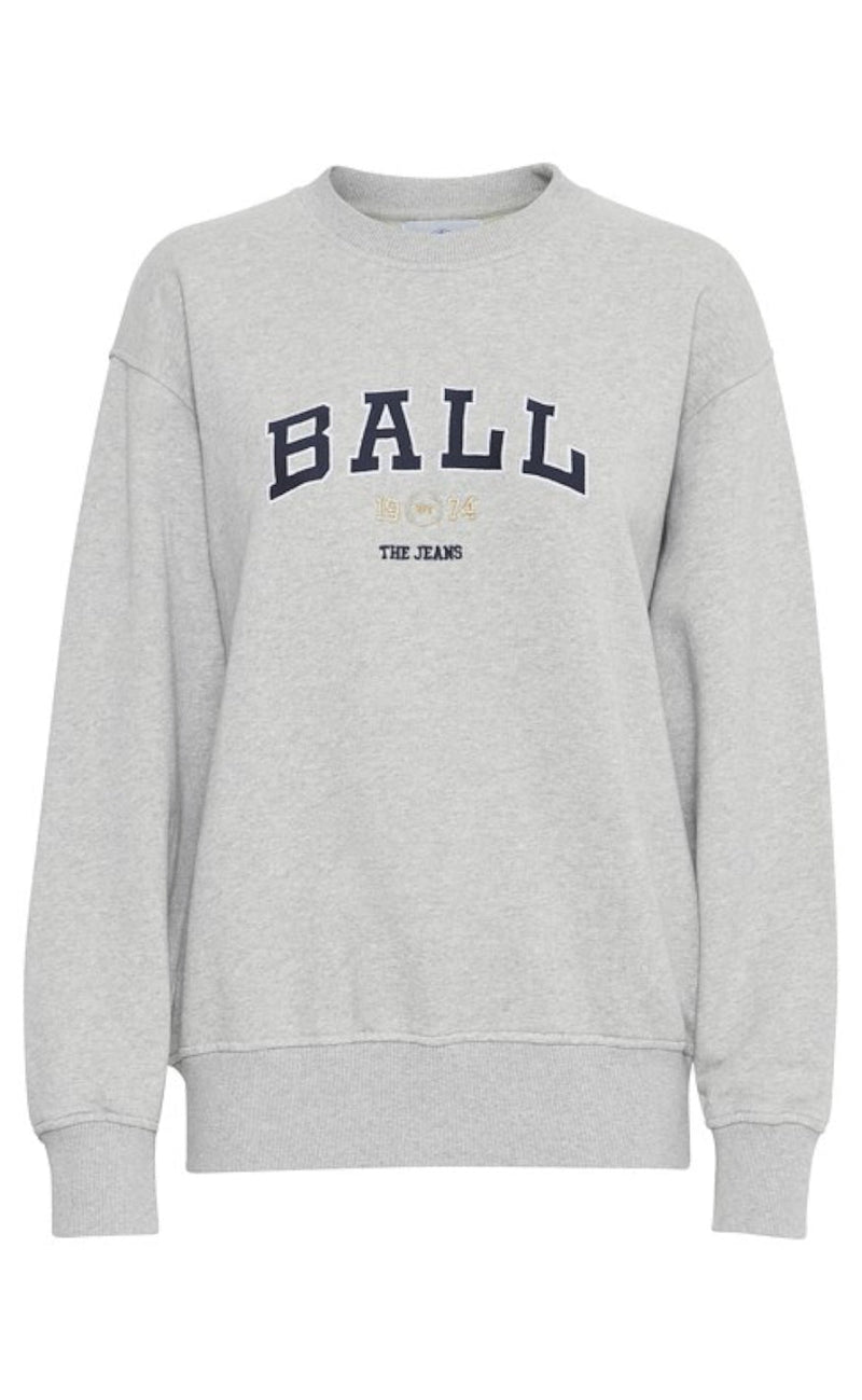 BALL Original Sweatshirt - Taylor - Medium Grey Melange