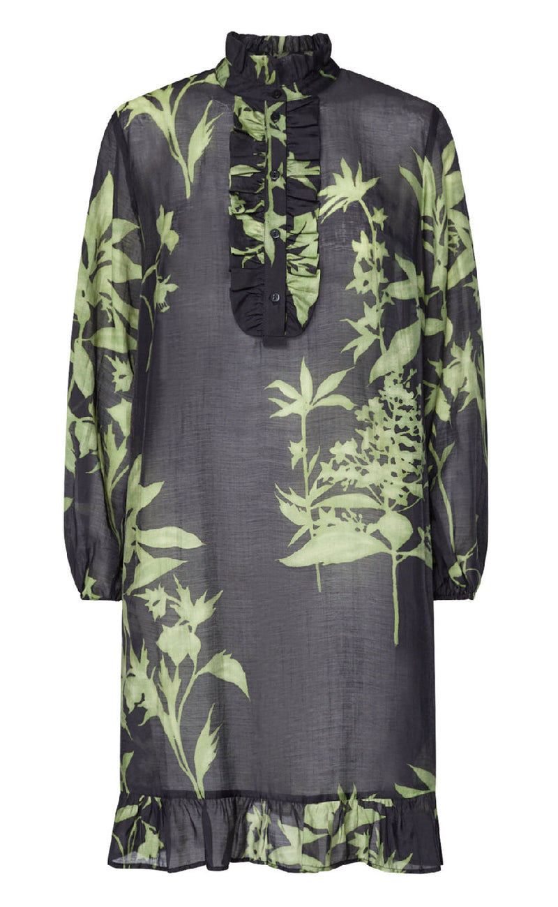 Love & Divine Kjole - Love1449 - Green Leaf