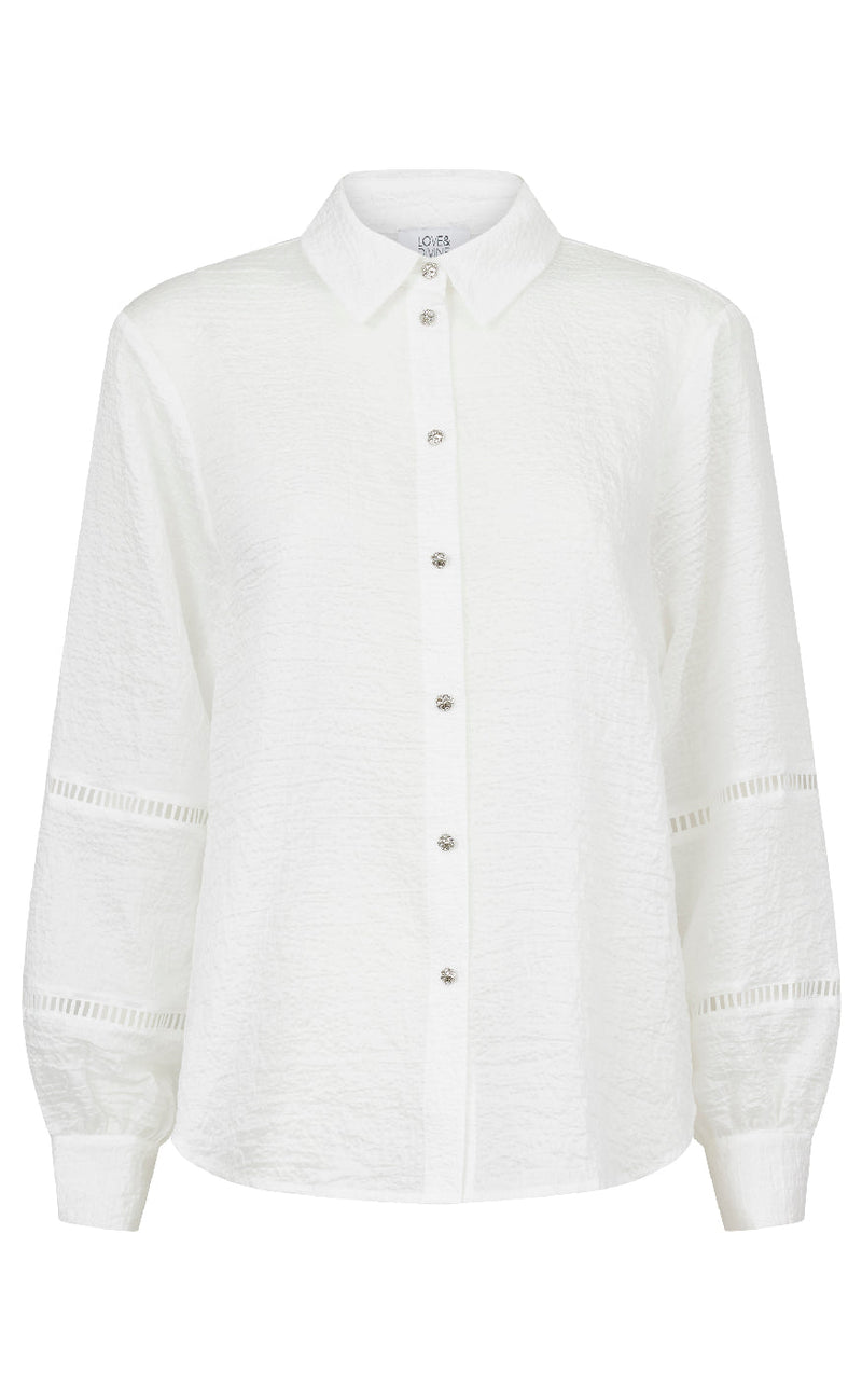 Love & Divine Bluse - Love1282 - Off White
