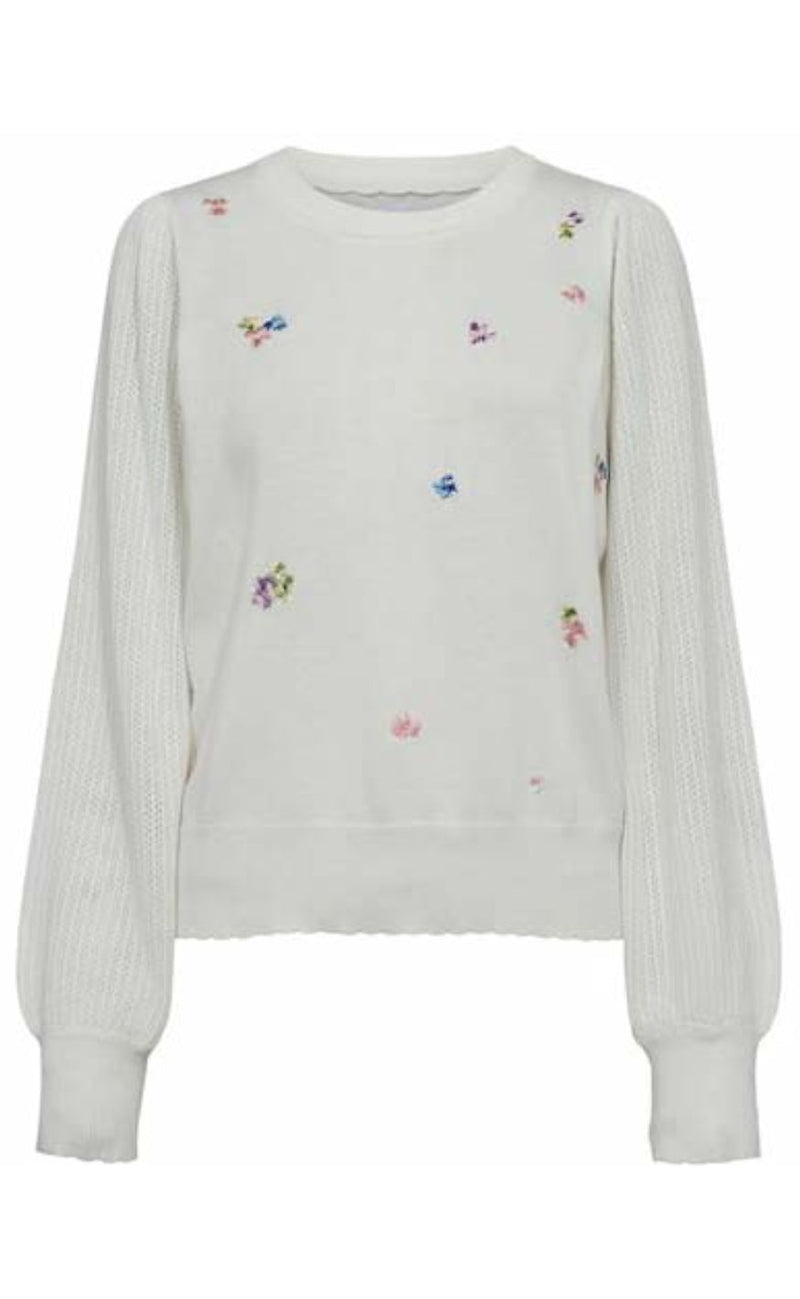 Nümph Pullover - Milena - Cloud Dancer