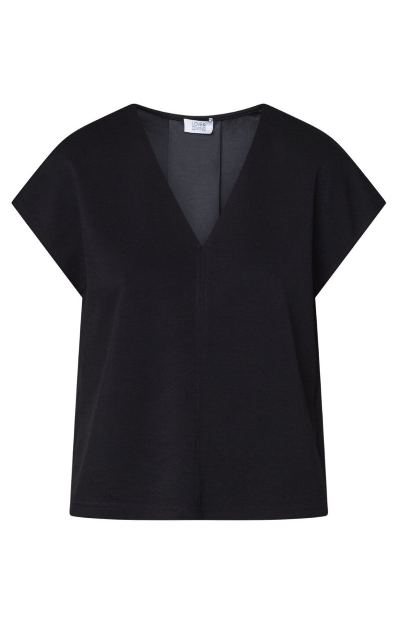 Love & Divine Topp - Love1371 - Black