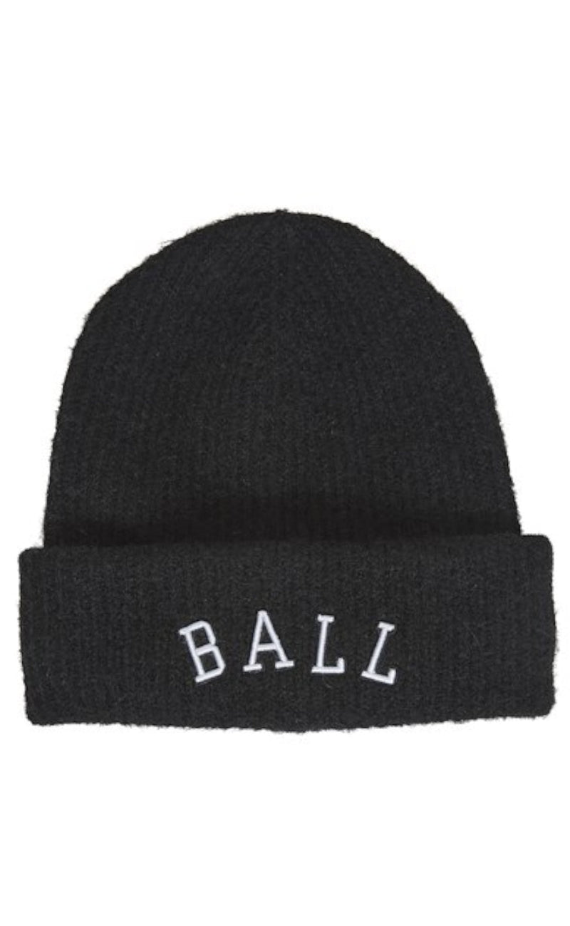 Ball Beanie - Otilia - Black