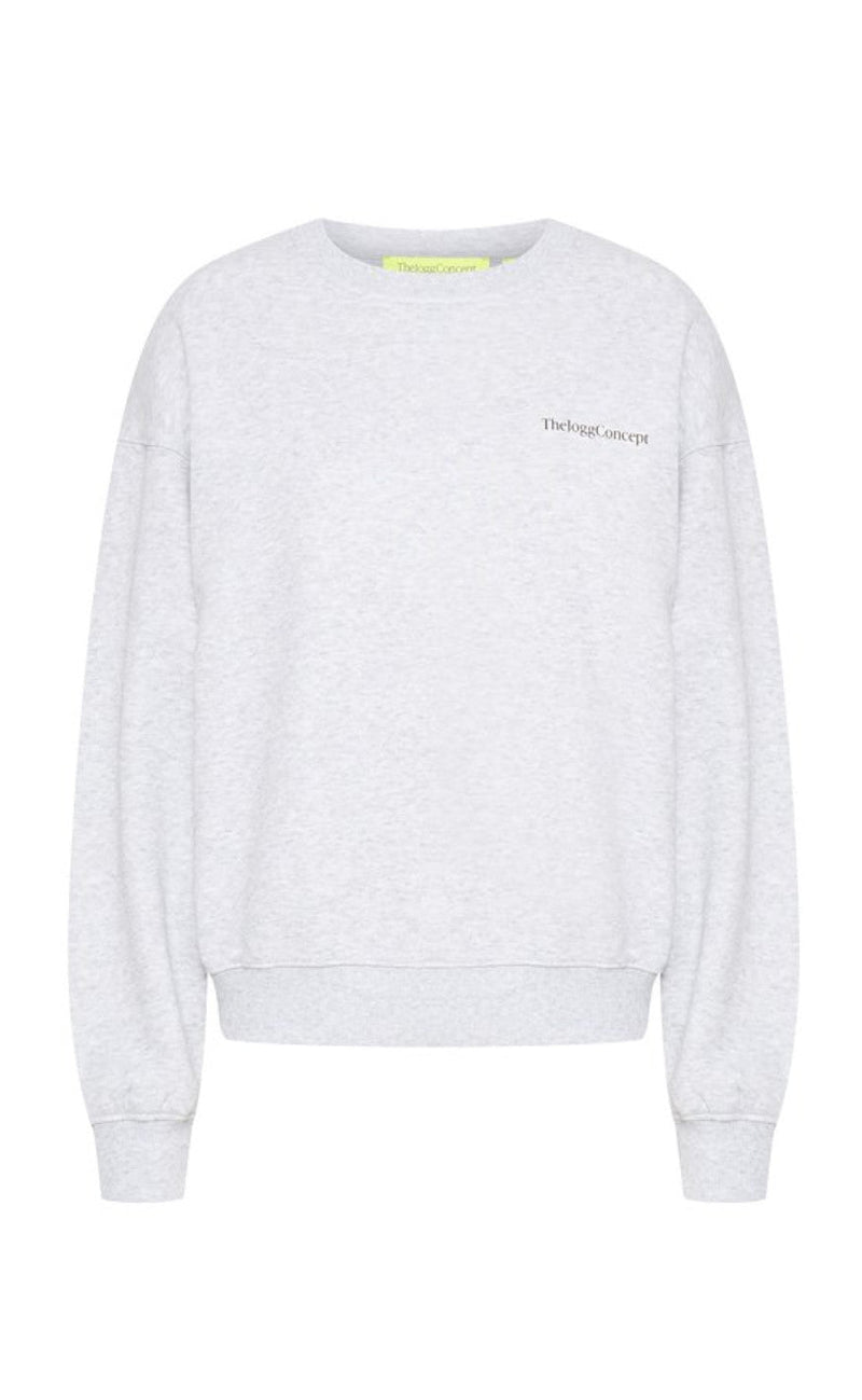 The Jogg Concept Sweater - Saja - Light Grey Melange