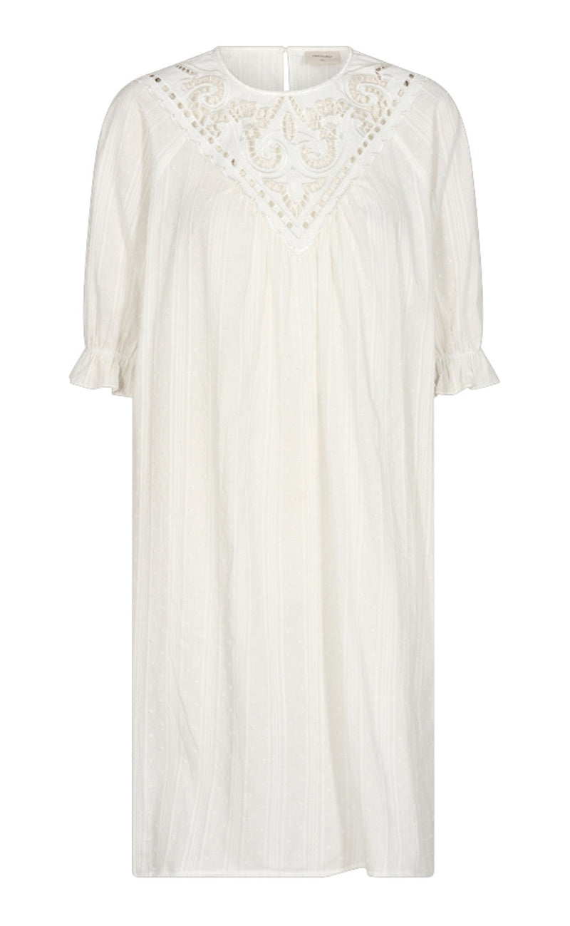Freequent Kjole - Marabella - Off White