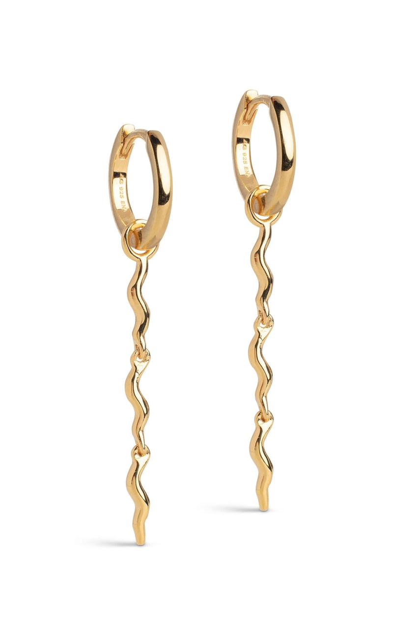 ENAMEL Copenhagen Øreringer - Hydrus - Gold Colour