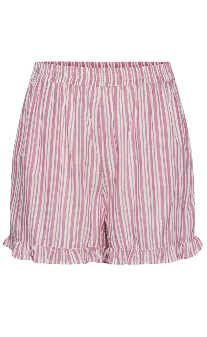 PIECES Shorts - Alvina - Ibis Rose