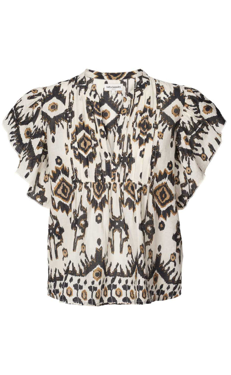 Lollys Laundry Topp - Isabel - Aztec Print