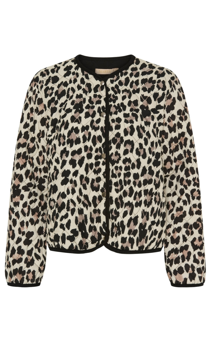 Marta Du Chateau Jakke - K230083 Roseanne - Beige Leo