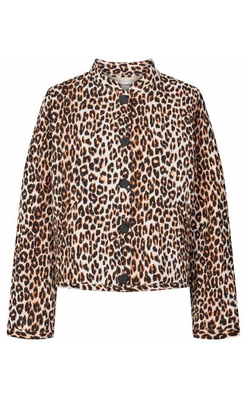 Lollys Laundry Jakke - Emilia - Leopard Print