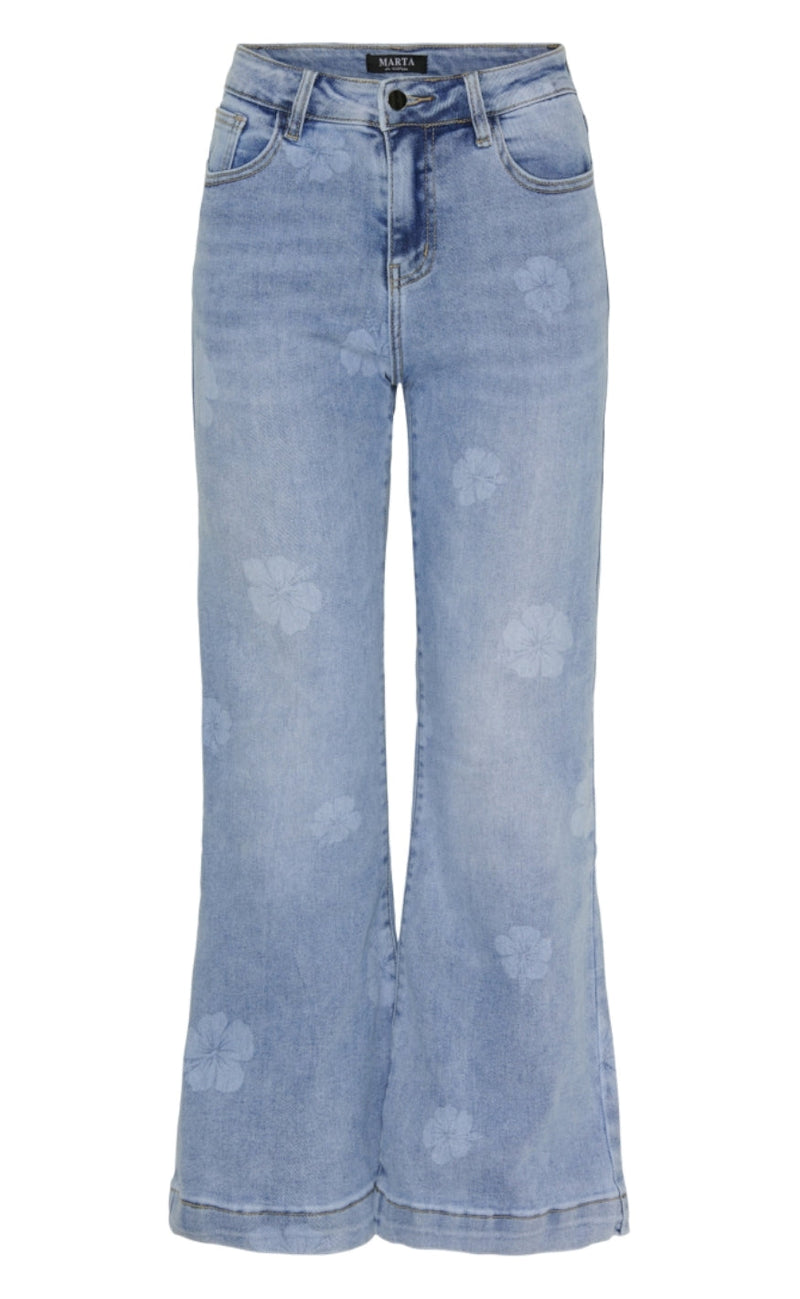 Marta Du Chateau Bukser - MDC157-JW8030 Almira - Denim